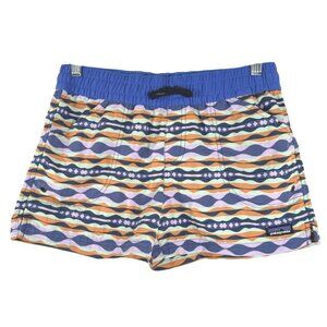 Patagonia Costa Rica Baggies Shorts Girls XL Tidepool Blue Coast Highway SS-2071